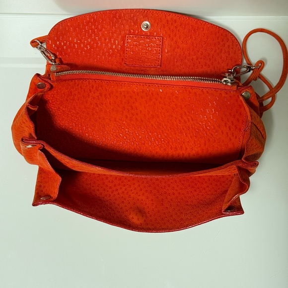 Maison Martin Margiela Vibrant Orange Coral Crossbody Bag - Picture 12 of 17